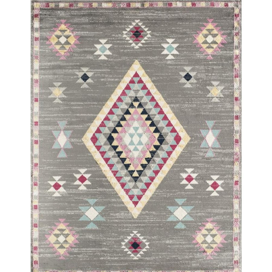 Rugs * | Blume Violetta Gray 8 Ft. X 10 Ft. Area Rug By Cosmoliving By Cosmopolitan