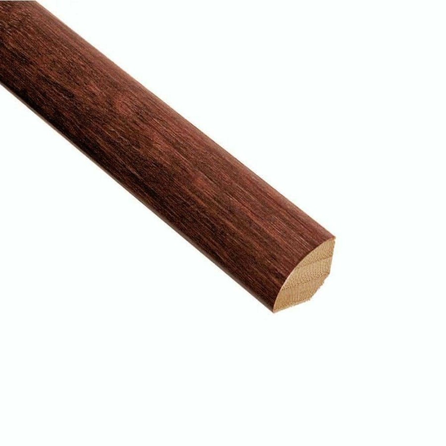 Hardwood Flooring * | Horizontal Chestnut 3/4 In. Thick X 3/4 In. Wide X 94 In. Length Bamboo Quarter Round Molding By Homelegend