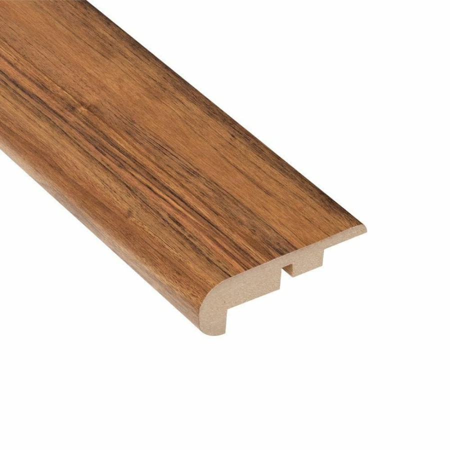 Laminate Flooring * | Vancouver Walnut 7/16 In. X 2-1/4 In. Wide X 94 In. Length Laminate Stair Nose Molding By Homelegend