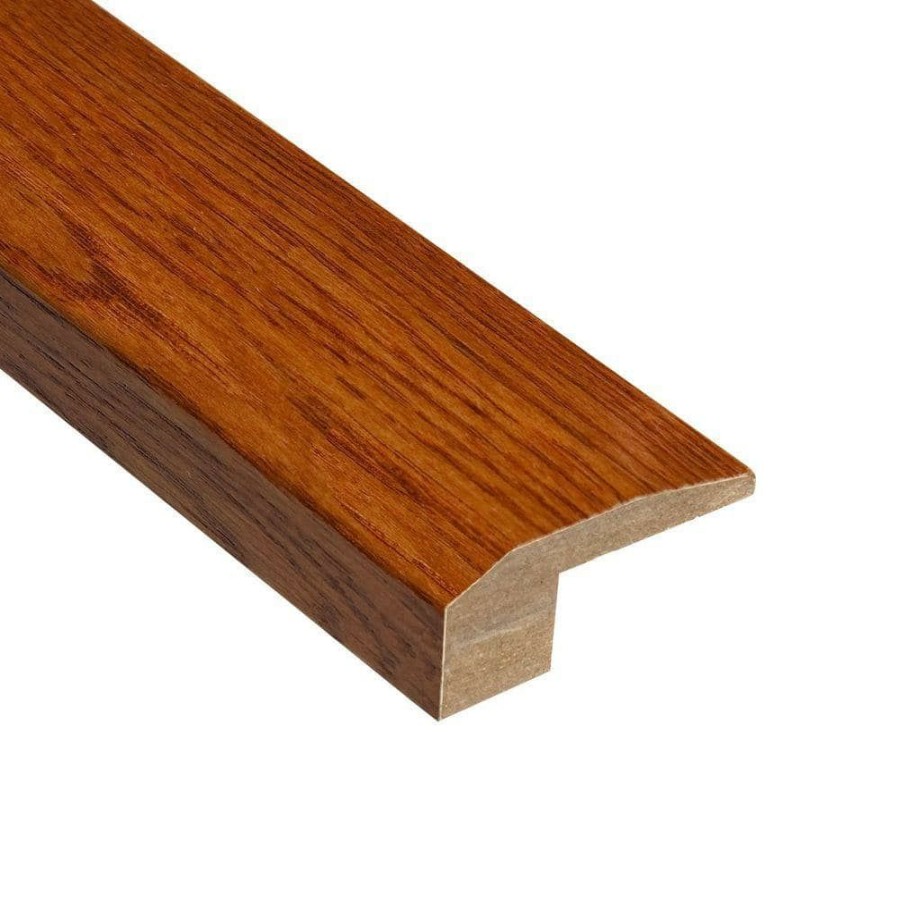 Hardwood Flooring * | High Gloss Oak Gunstock 1/2 In. Thick X 2-1/8 In. Wide X 78 In. Length Carpet Reducer Molding By Homelegend