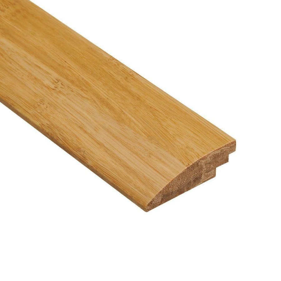 Hardwood Flooring * | Strand Woven Natural 1/2 In. Thick X 2 In. Wide X 47 In. Length Bamboo Hard Surface Reducer Molding By Homelegend