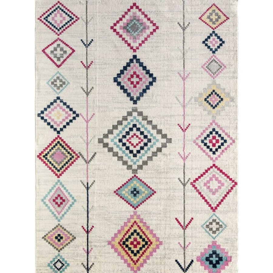 Rugs * | Bodrum Soleil Native Beige Tribal 8 Ft. X 12 Ft. Area Rug By Cosmoliving By Cosmopolitan